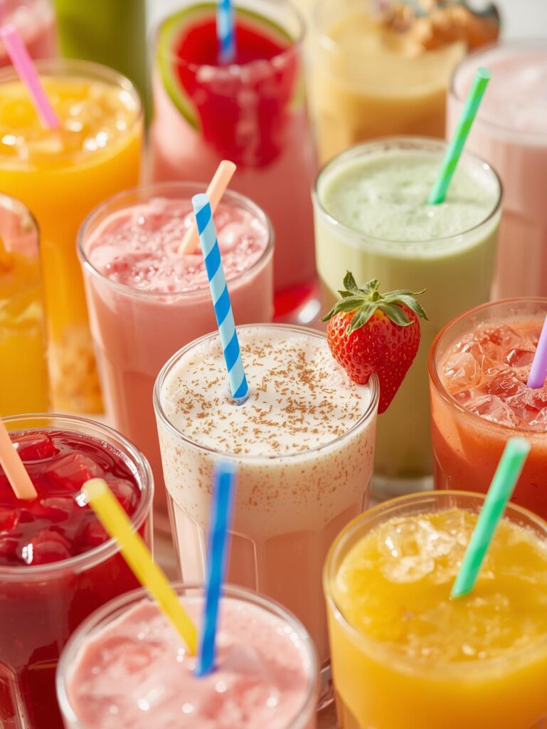 Kid-friendly drink options