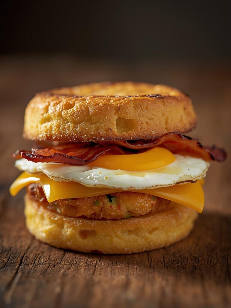 Shmuffin Breakfast Sandwich