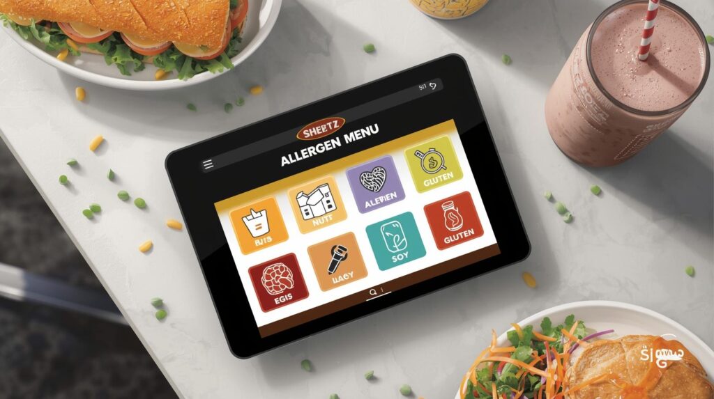 Sheetz Allergen Menu
