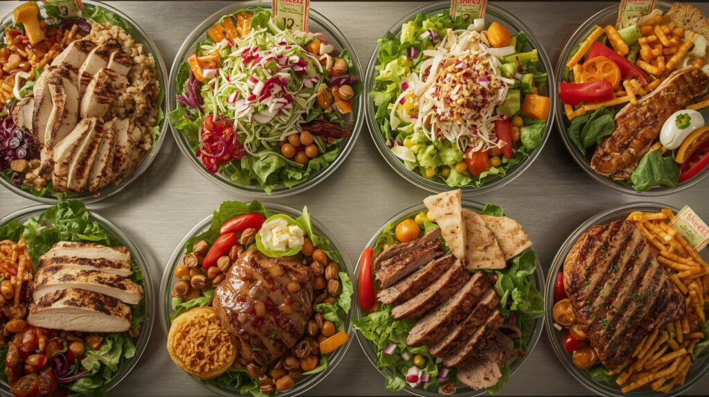 Sheetz Salad menu 2 sheetz salads