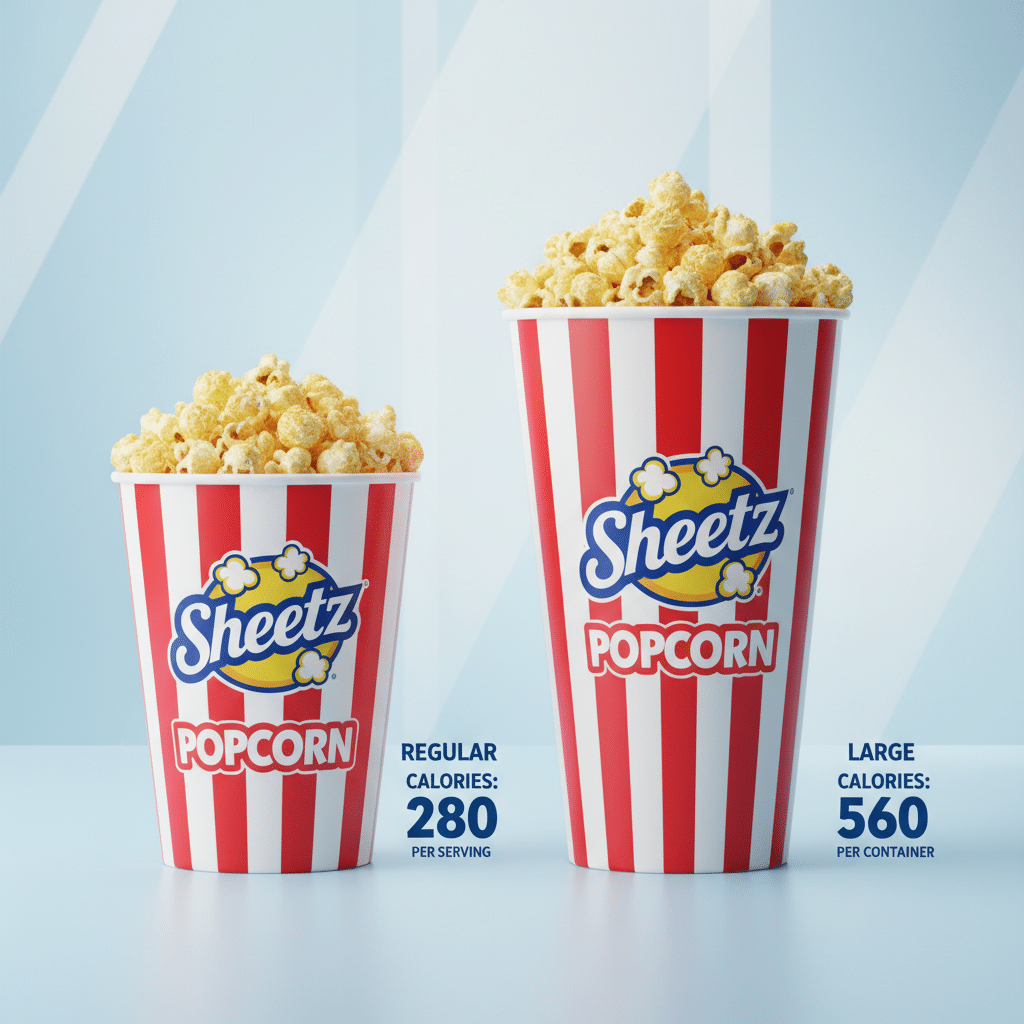 sheetz popcorn cup calories