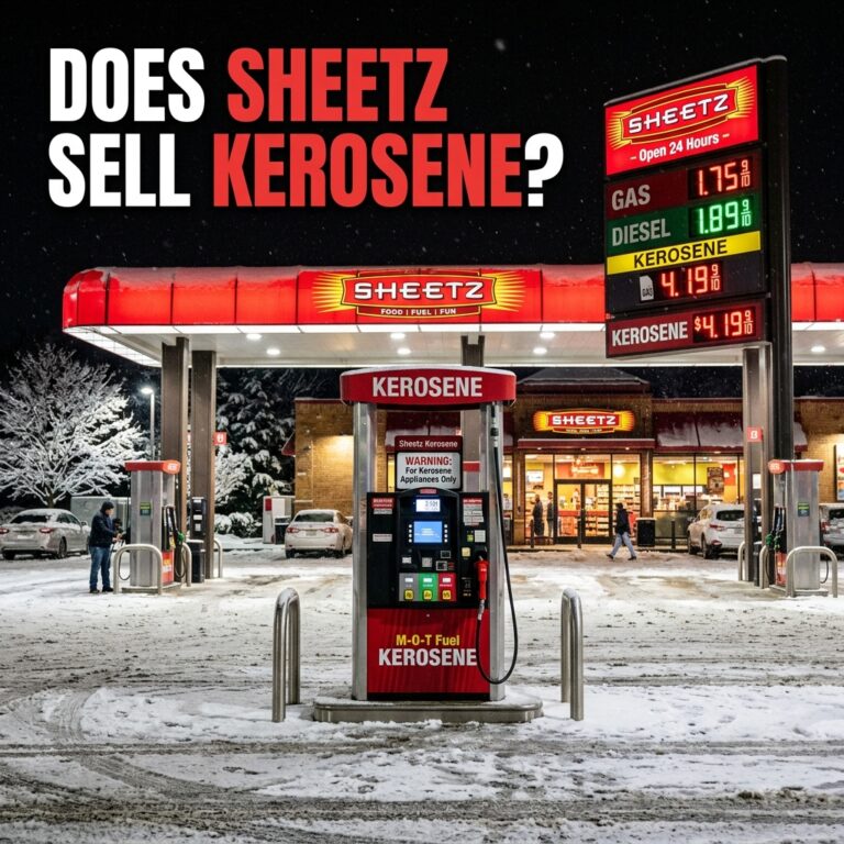 does sheetz sell kerosene